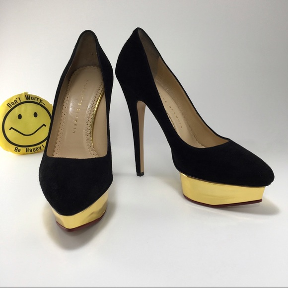 SOLD💫 eBay- Charlotte Olympia Dolly Heels, IT 37.5 Brand New - Picture 2 of 11